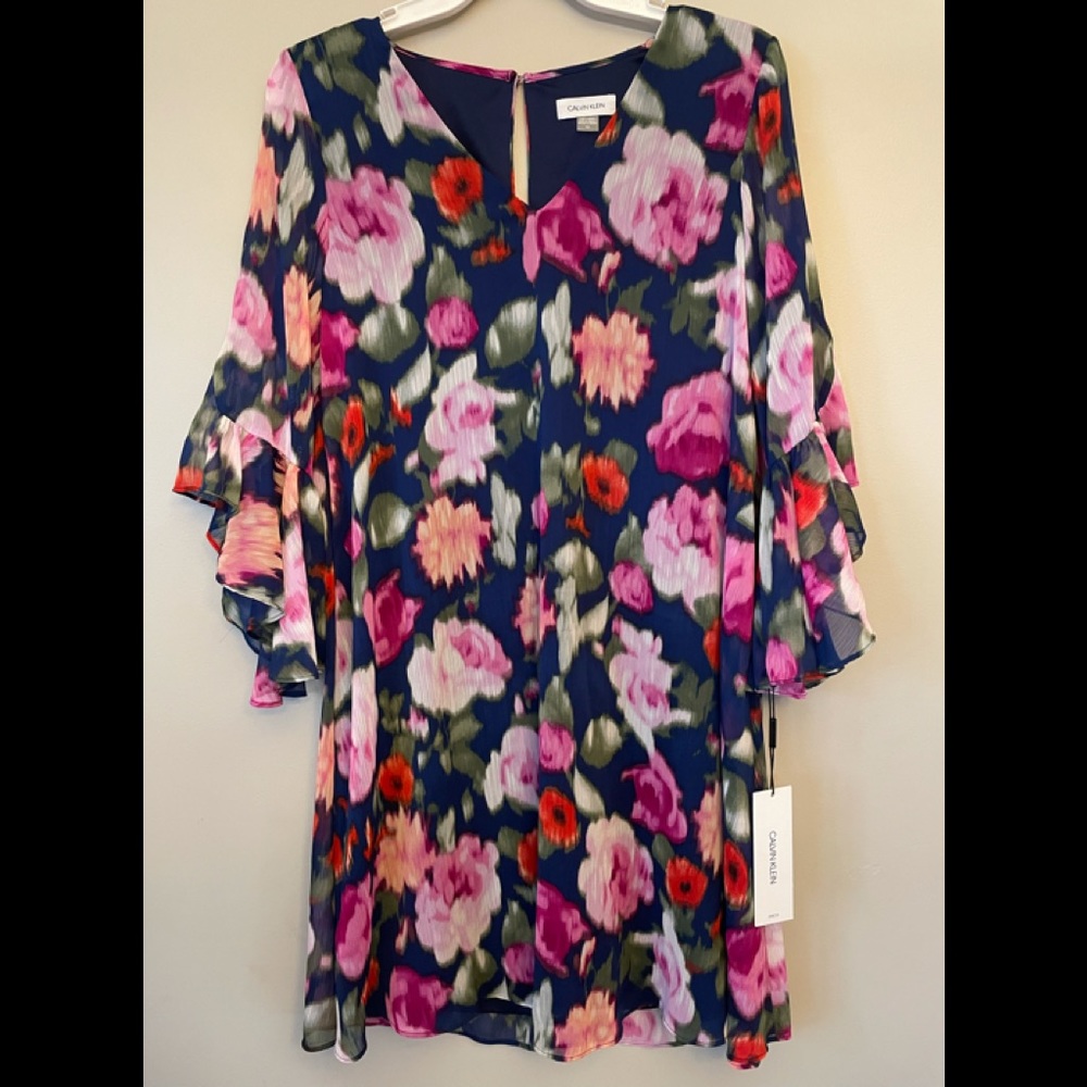 Calvin Klein floral dress